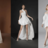 Abiti da sposa corti: originalità e freschezza per il grande giorno